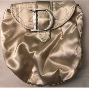Small Gold Dior Clutch Never Used
